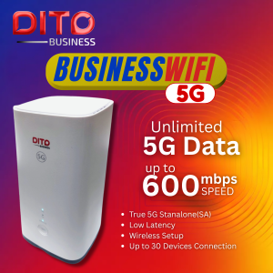 Dito Business Wifi 5G Unlimited Data