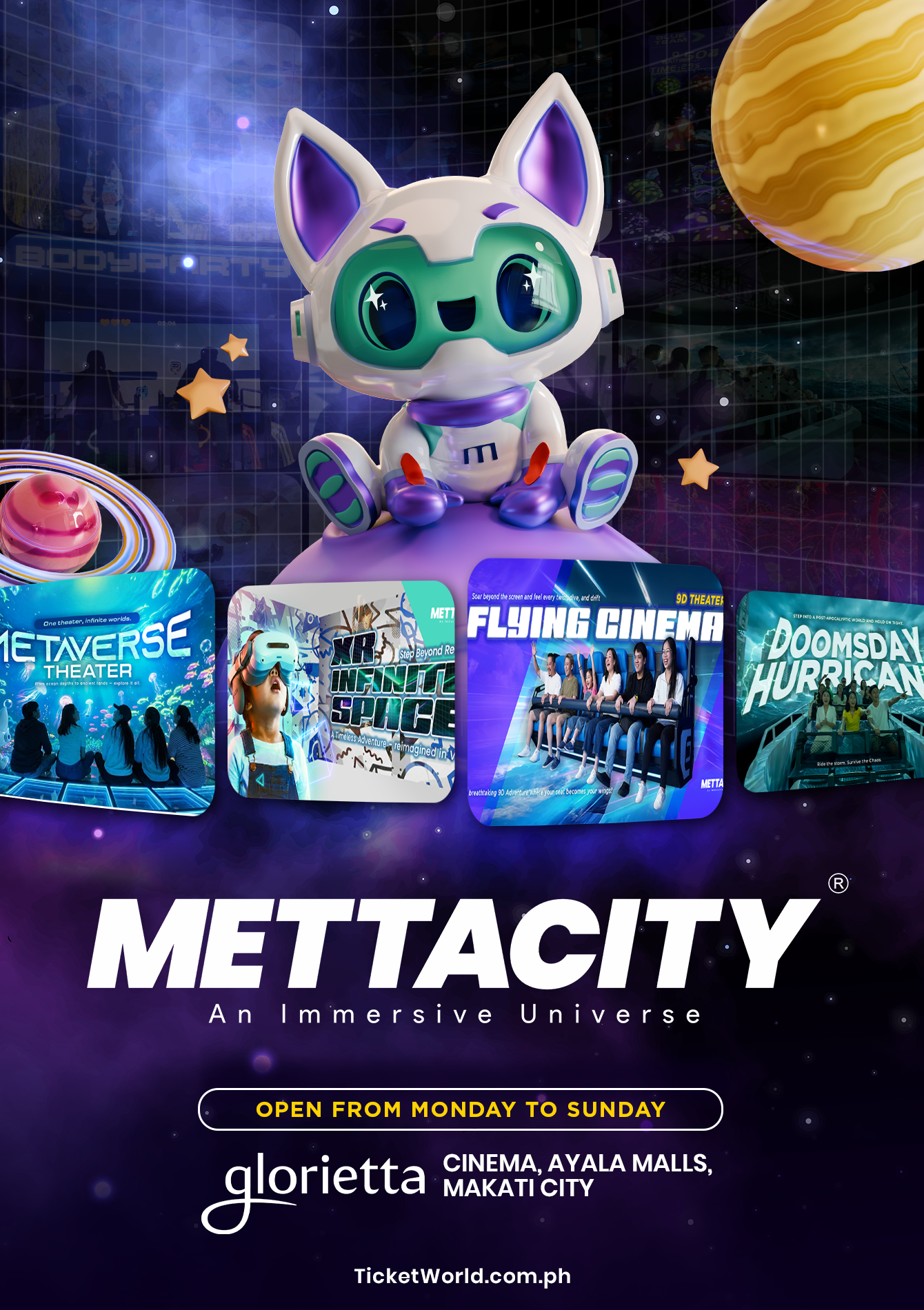 METTACITY - VR-EXZONE XR Infinate Space