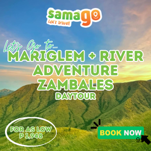 DAYTOUR - MARIGLEM + RIVER ADVENTURES ZAMBALES